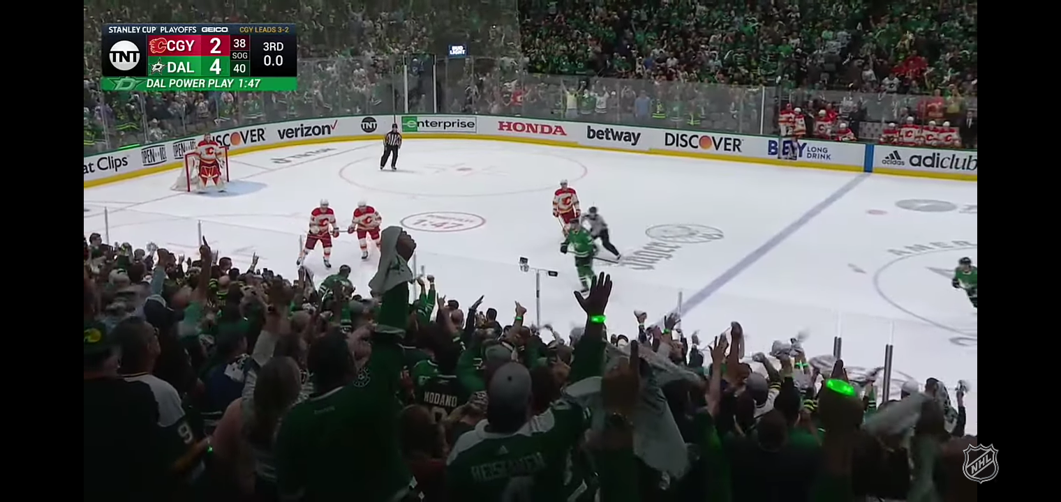 First Round, Gm 6: Flames @ Stars 5/13