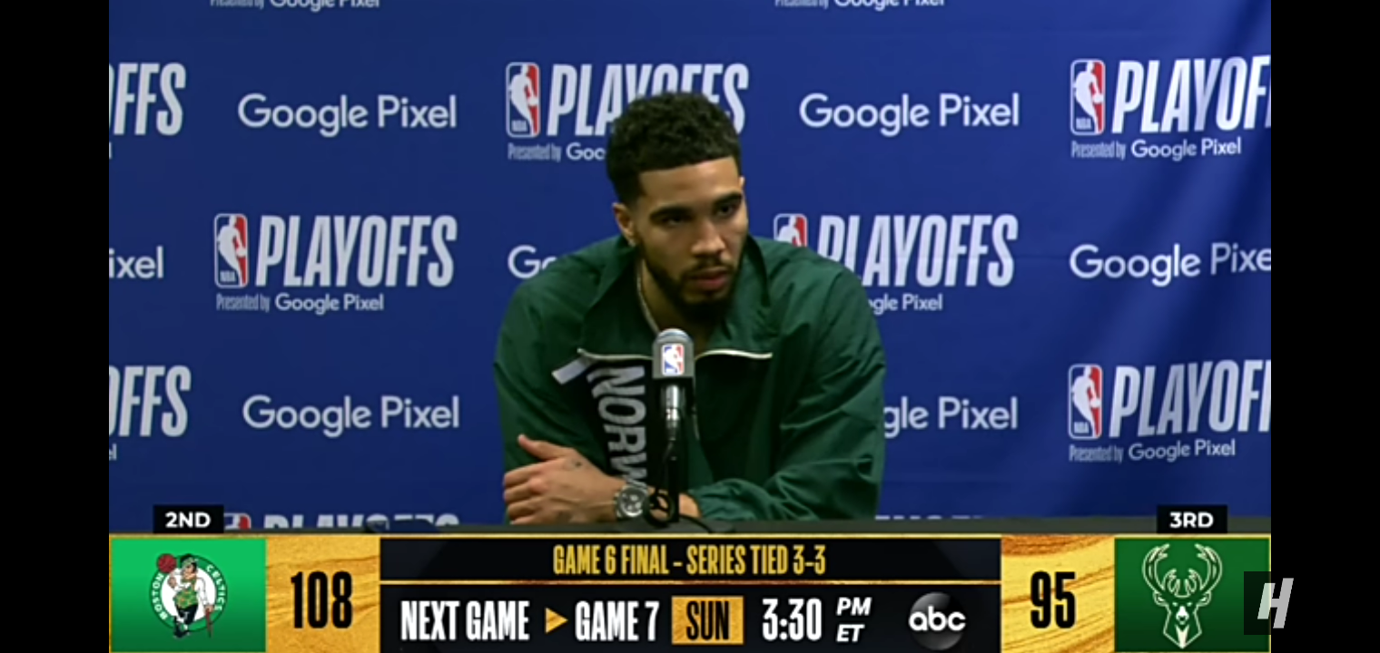 Jayson Tatum Postgame Interview – Game 6 | Celtics vs Bucks