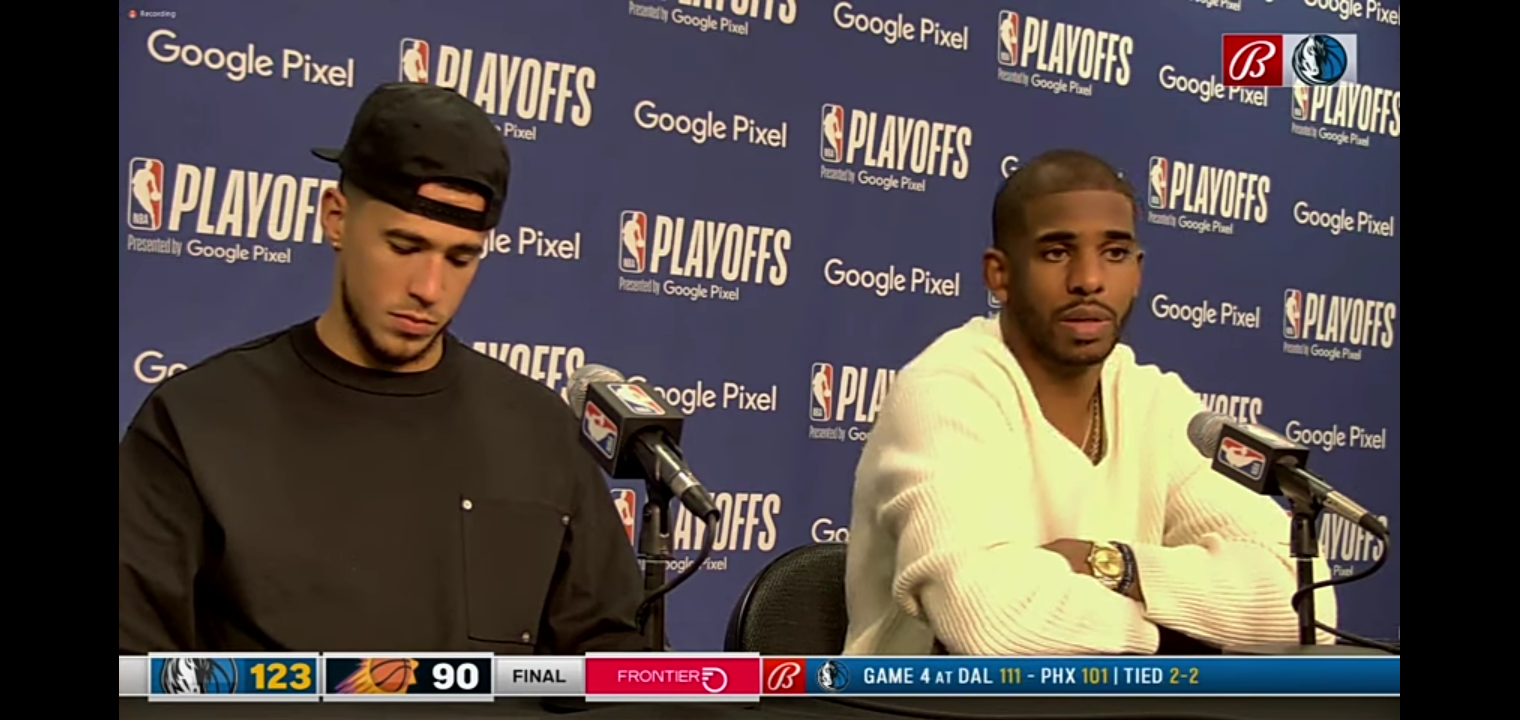 Devin Booker & Chris Paul on Game 7 loss