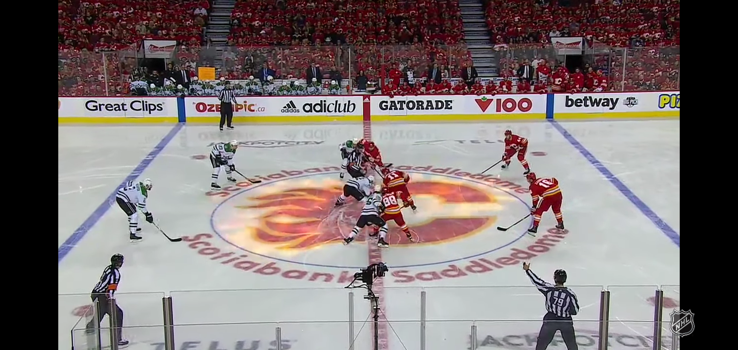 First Round, Gm 7: Stars @ Flames