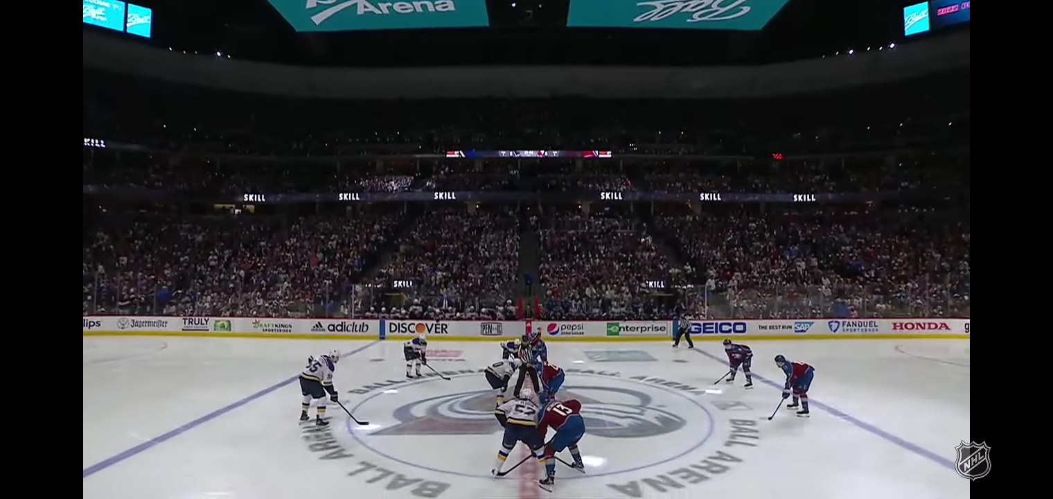 Second Round, Gm 1: Blues @ Avalanche