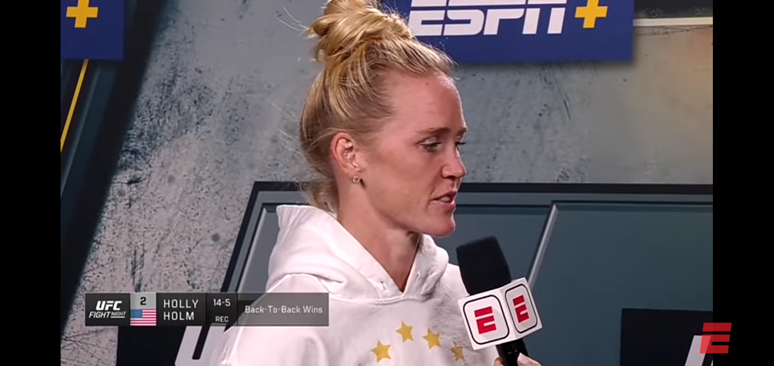 I expect Vieira to be strong everywhere, I’m just going to be STRONGER – Holly Holm