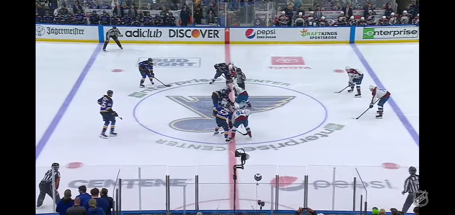 Second Round, Gm 4: Avalanche @ Blues