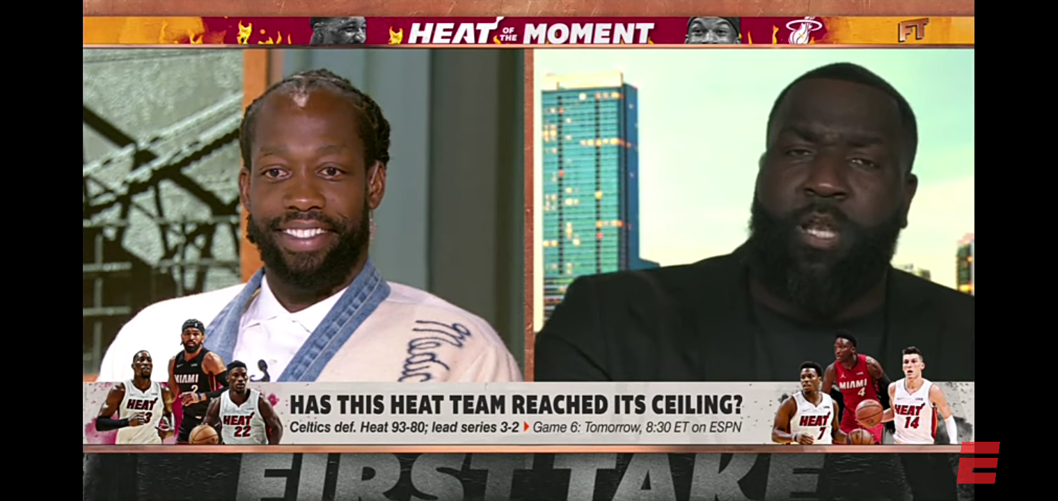 Perk claps back at Pat Bev: You gotta come on here and speak the TRUTH!
