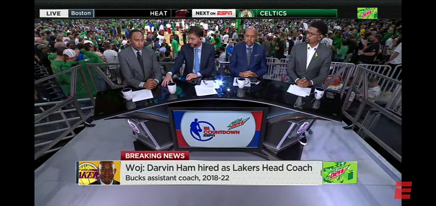 Darvin Ham is hired as the new head coach of the Los Angeles Lakers