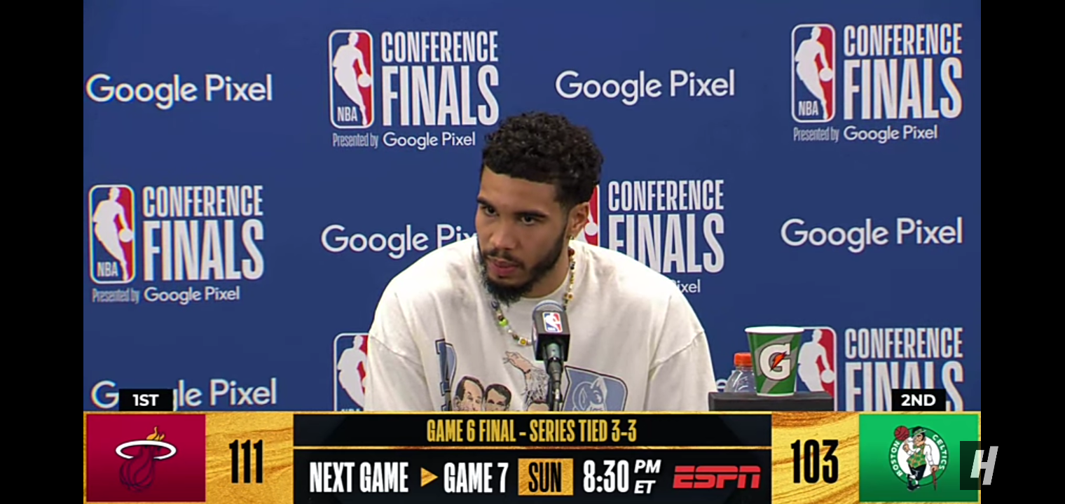 Jayson Tatum Postgame Interview