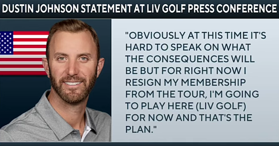 EVERYTHING you need to know about Dustin Johnson resigning from the PGA Tour