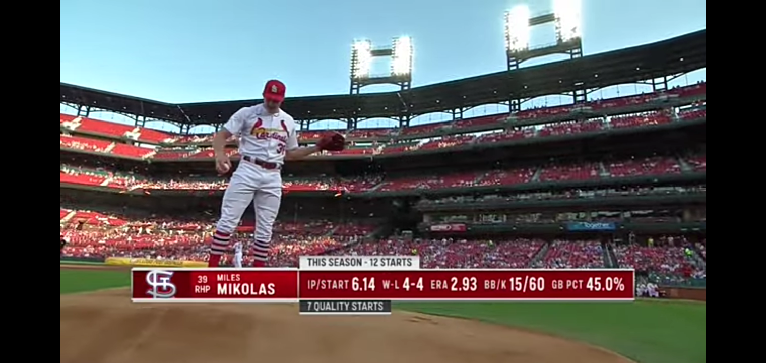 Miles Mikolas FLIRTS WITH HISTORY! Tosses 8.2 NO-HIT innings in stellar performance!