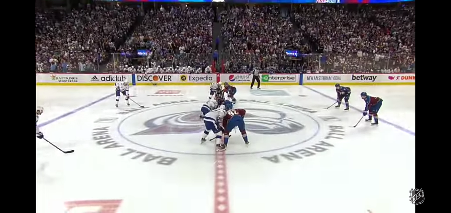 Cup Final, Gm1: Lightning @ Avalanche