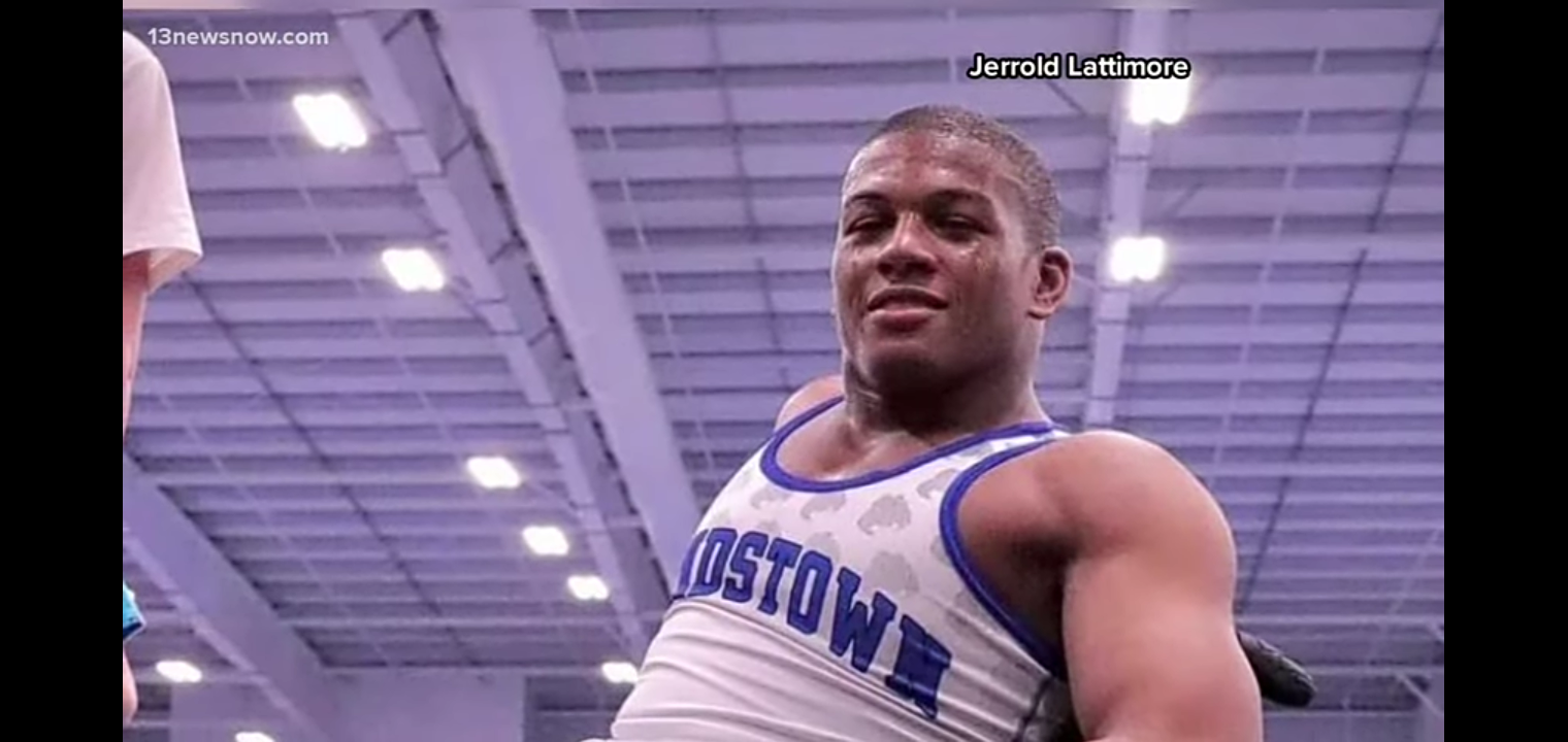 High School Wrestler from Virginia Beach Born Without Legs Wins State Championship