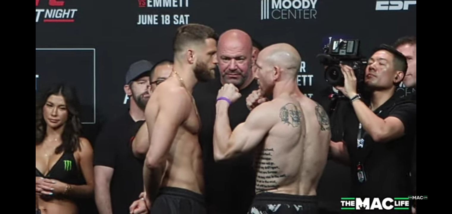 UFC Austin: Ceremonial Weigh-Ins
