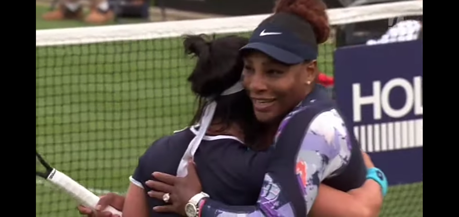 Serena Williams and Ons Jabeur: 2022 Eastbourne First Round Win