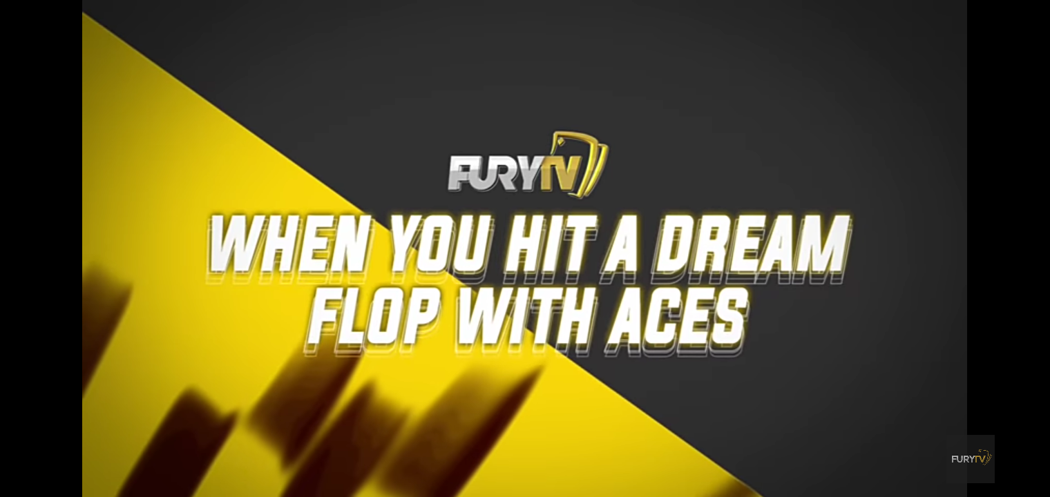 When You Hit A DREAM Flop With ACES!