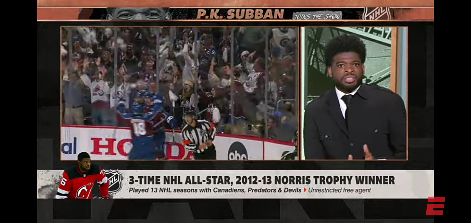 PK Subban & Stephen A. Smith preview Game 3 of the Stanley Cup Final 🏒