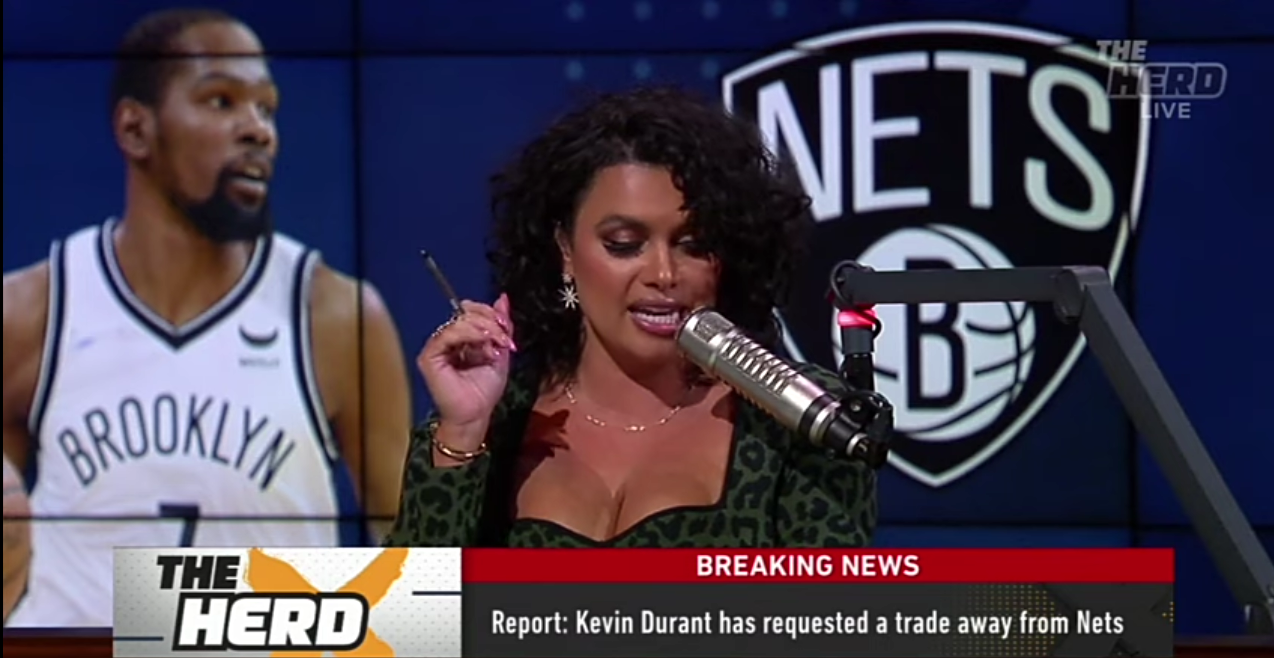 Colin Cowherd: Kevin Durant has requested a trade away from Nets