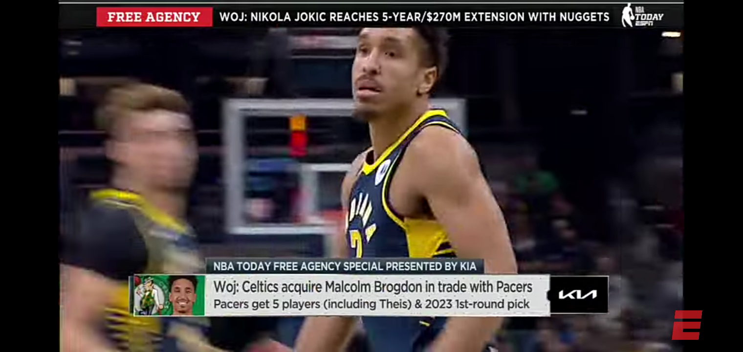 The Celtics acquiring Malcolm Brogdon means they are serious about upgrading & winning a title