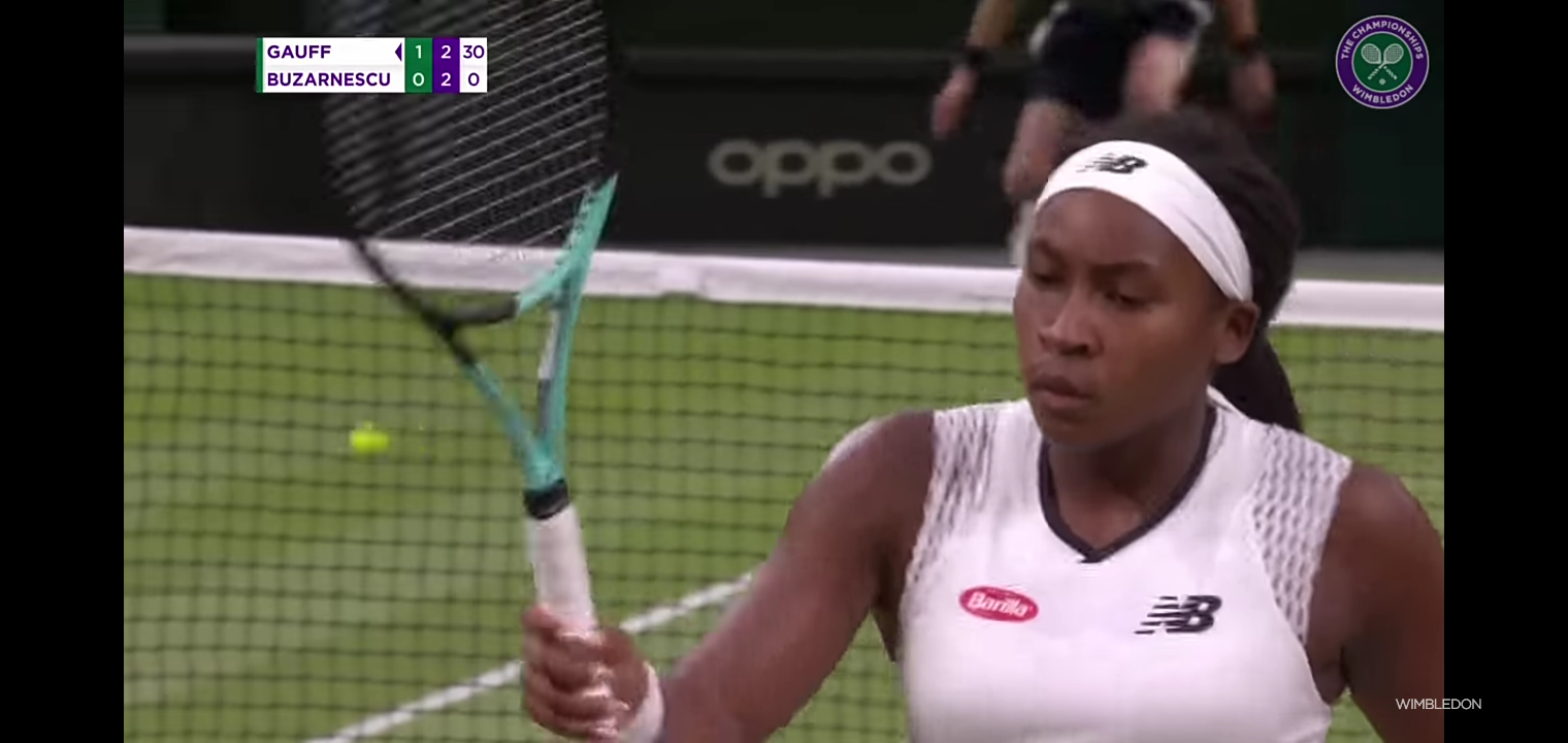 Huge Coco Gauff Serve Clocks 124mph