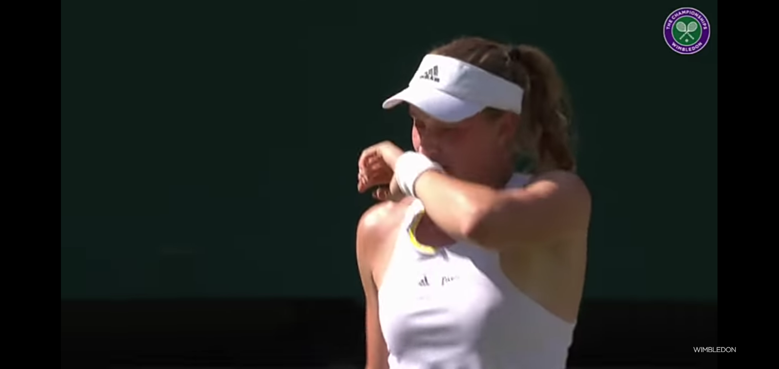 Elena Rybakina’s Wimbledon Winning Moment