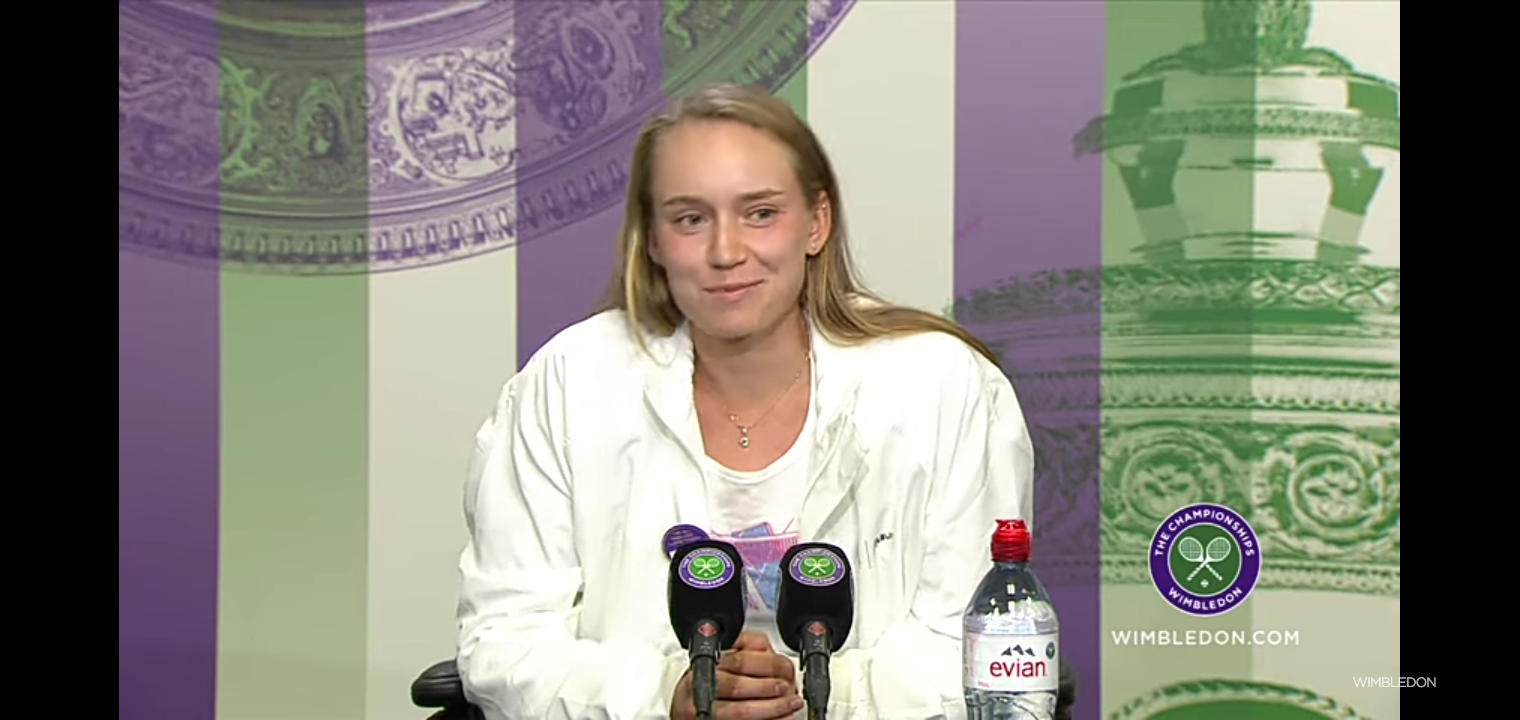 Elena Rybakina Final Post-Match Press Conference