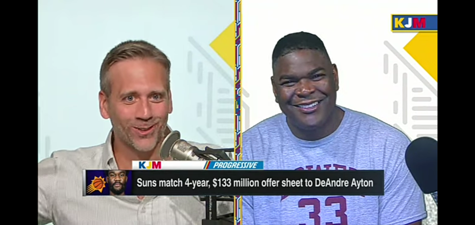 Max Kellerman reacts to the Suns matching Deandre Ayton’s $133M offer sheet from the Pacers