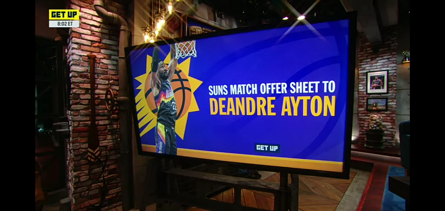 Matching Deandre Ayton’s offer sheet diminishes the Suns chances of landing KD￼