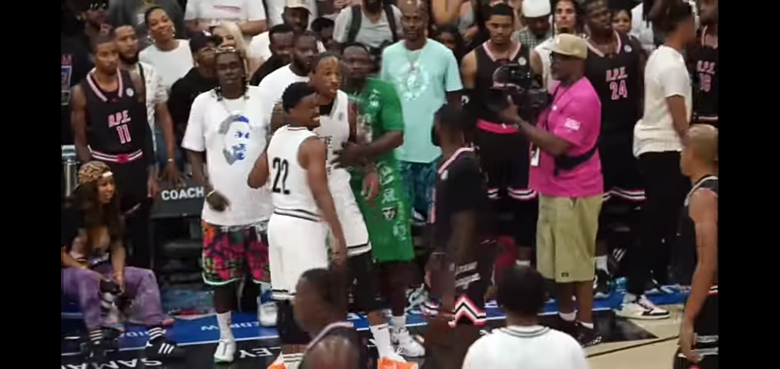 DeMar DeRozan was ready to fight trash talker in Drew League game with LeBron James