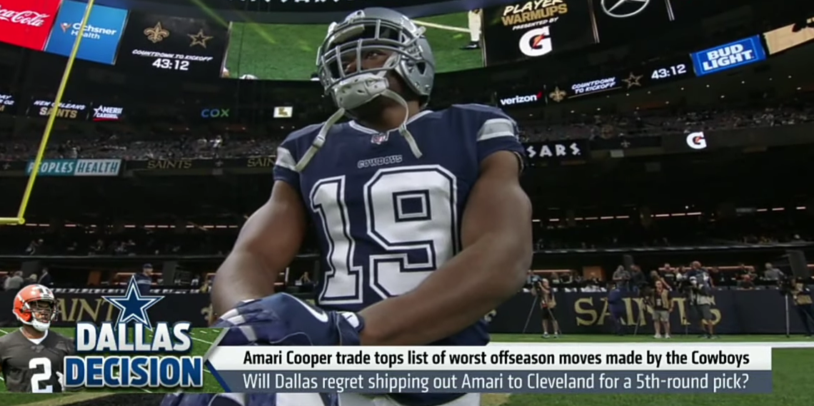 UNDISPUTED – Skip: Trading Amari Cooper was the Cowboys’ dumbest offseason move?