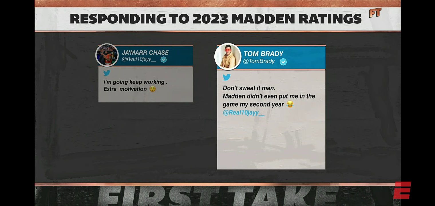 Reacting to Ja’Marr Chase’s response to Madden 23 rating