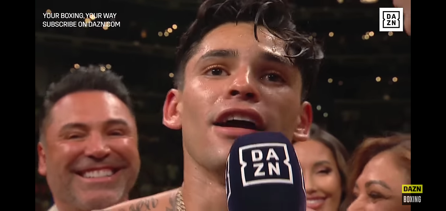 Ryan Garcia calls out Tank Davis