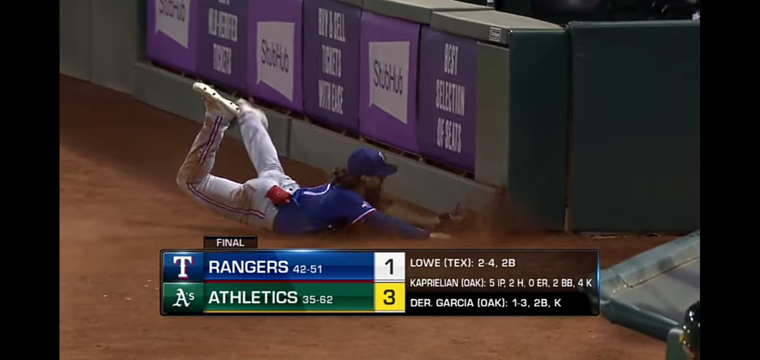 Rangers vs. A’s MLB Highlights