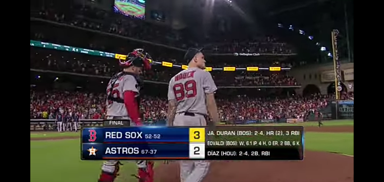 Red Sox vs. Astros MLB Highlights