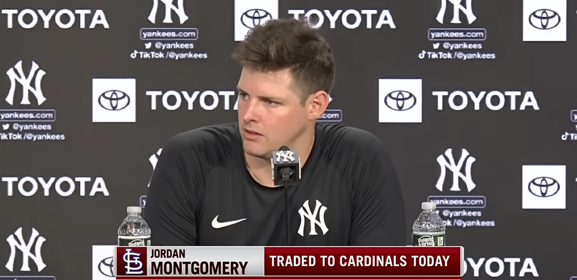 Jordan Montgomery reflects on his Yankees career, trade to Cardinals