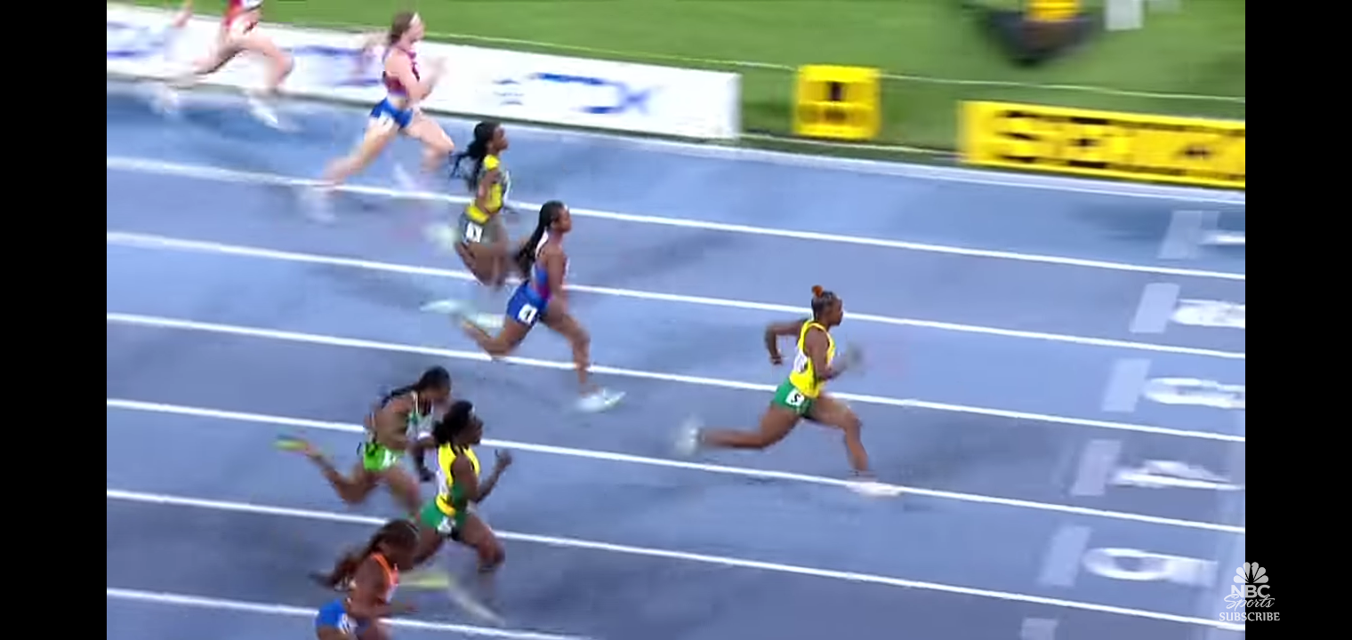 Jamaica’s Tina Clayton soars to 100m victory, sets new U20 Championships record