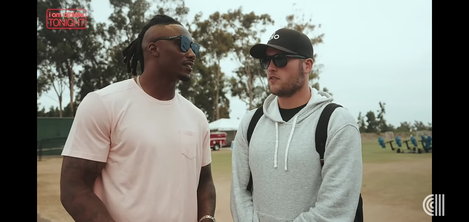 MATTHEW STAFFORD: Calvin Johnson or Cooper Kupp?