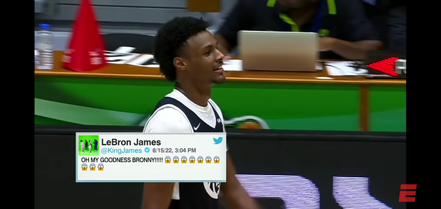 NBA Today reacts to Bronny James’ POSTER DUNK