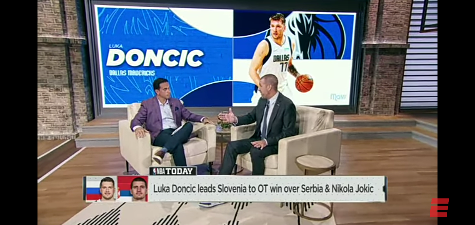 Giannis and Luka Doncic are TEARING IT UP in FIBA EuroBasket