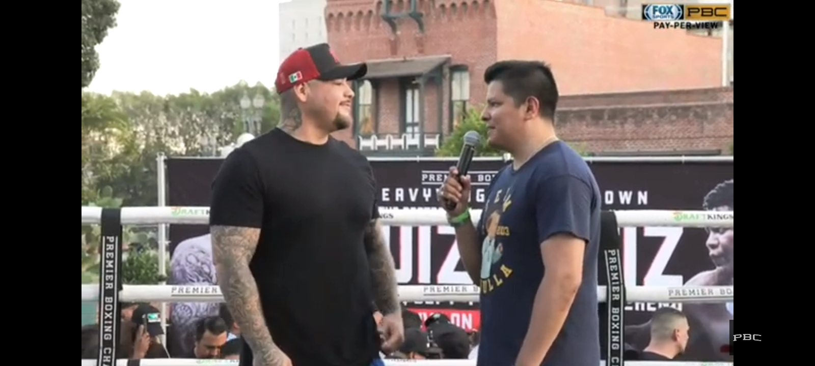 Andy Ruiz Jr. vs Luis Ortiz MEDIA WORKOUT