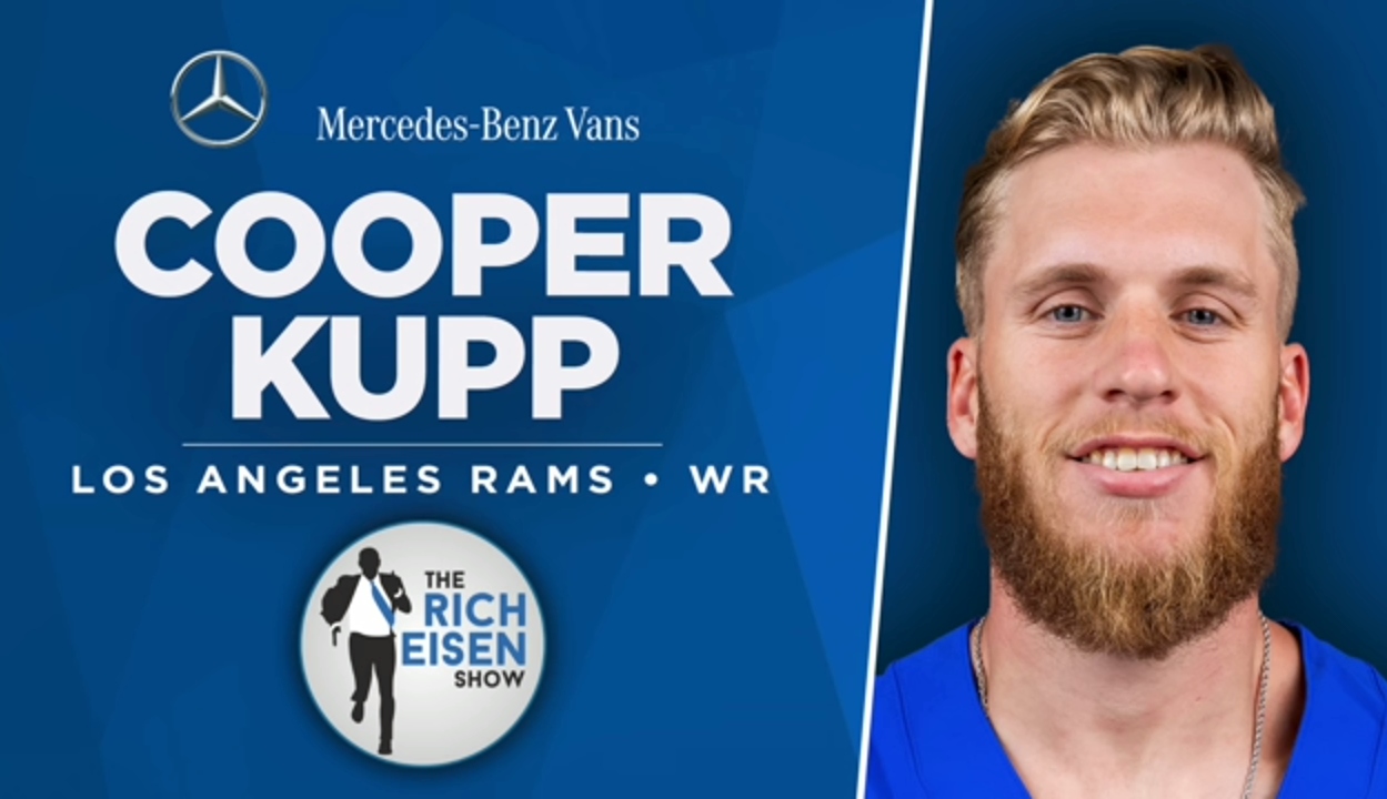 Rams WR Cooper Kupp Talks Super Bowl, Stafford, Wagner & More with Rich Eisen