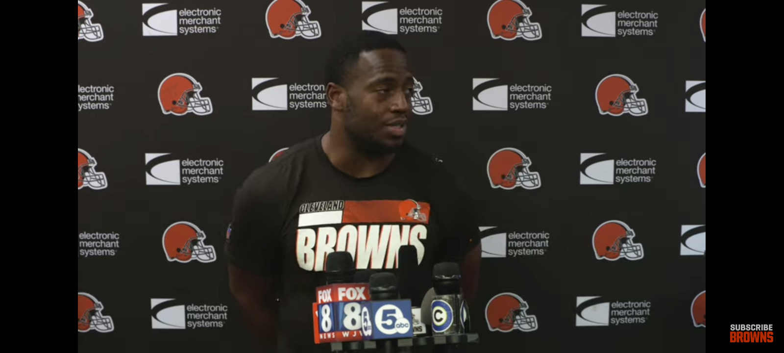 Nick Chubb: “I have to work harder in practice”