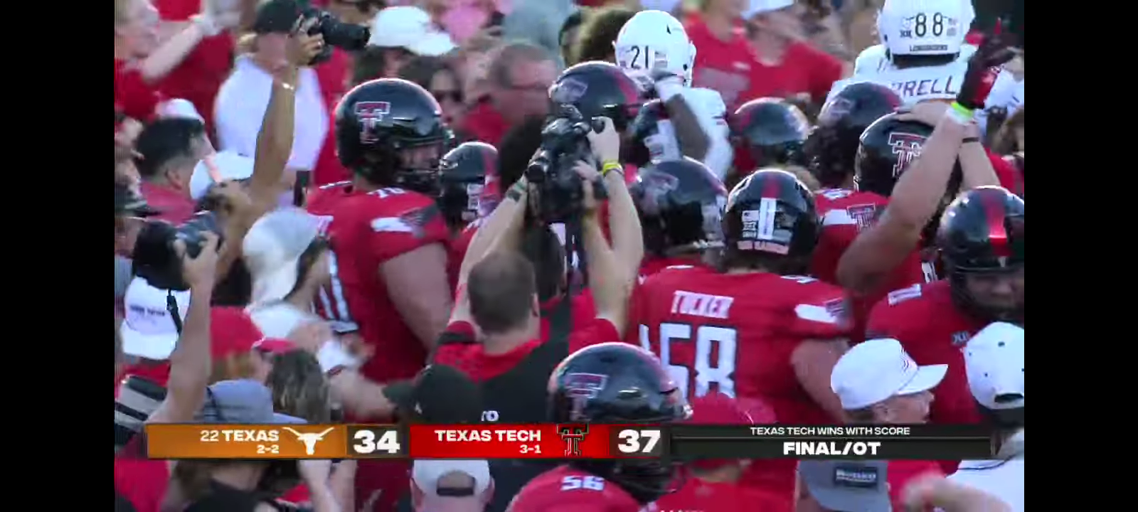 Texas Longhorns vs. Texas Tech Red Raiders | Full Game Highlights