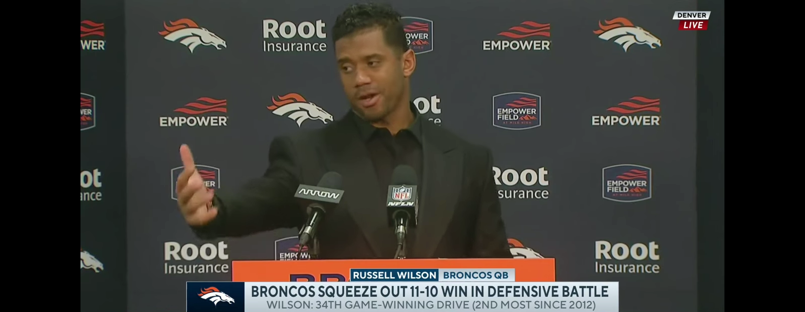 Broncos QB Russell Wilson says the Broncos offense could be REALLY GREAT