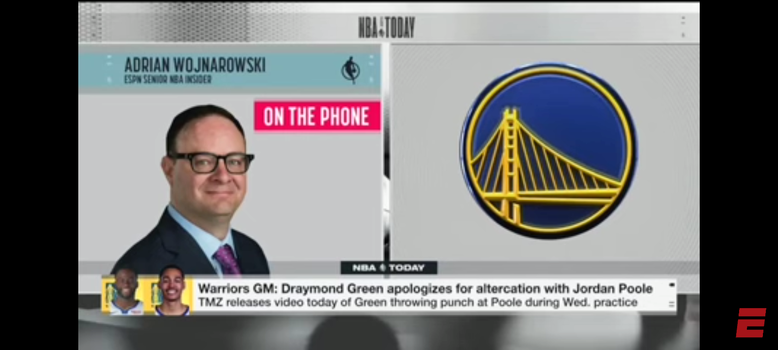 Woj: The Warriors LAUNCHED an investigation on how the video got leaked