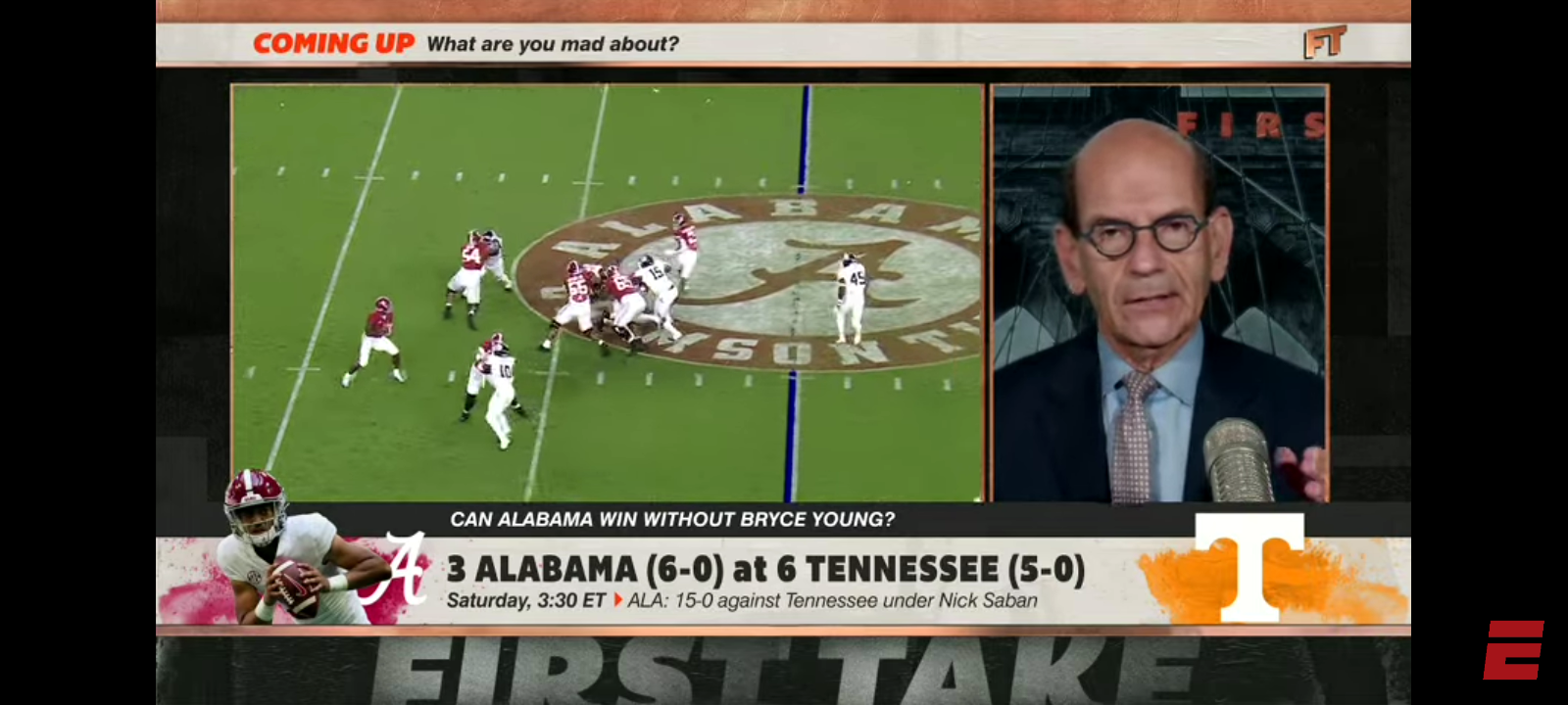 Alabama ARE NOT GOING TO BEAT Tennessee without Bryce Young – Paul Finebaum