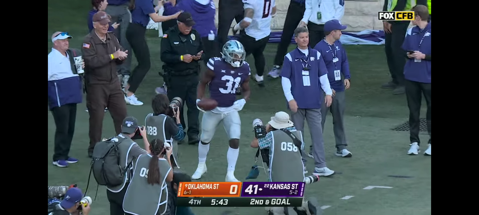 Oklahoma State vs Kansas State | Highlights | CFB on FOX