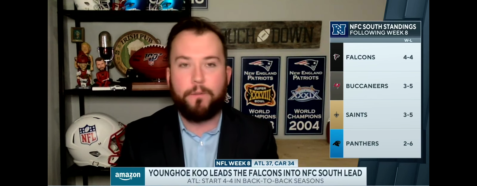 Falcons TAKE DOWN Panthers In OT, Take 1st Place In NFC South [FULL GAME RECAP]