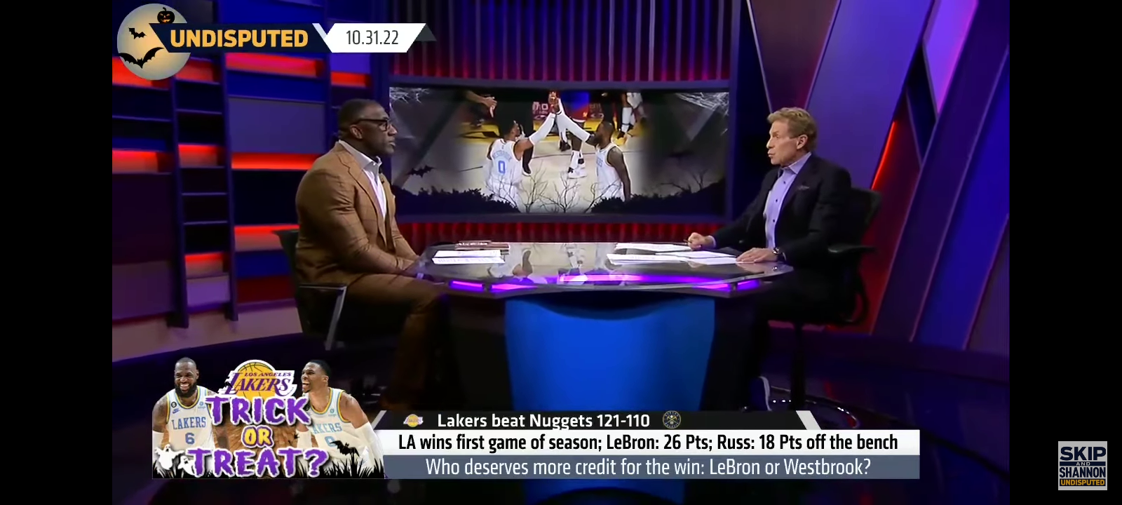 LeBron, Lakers secure their first win of the season; defeat Nuggets