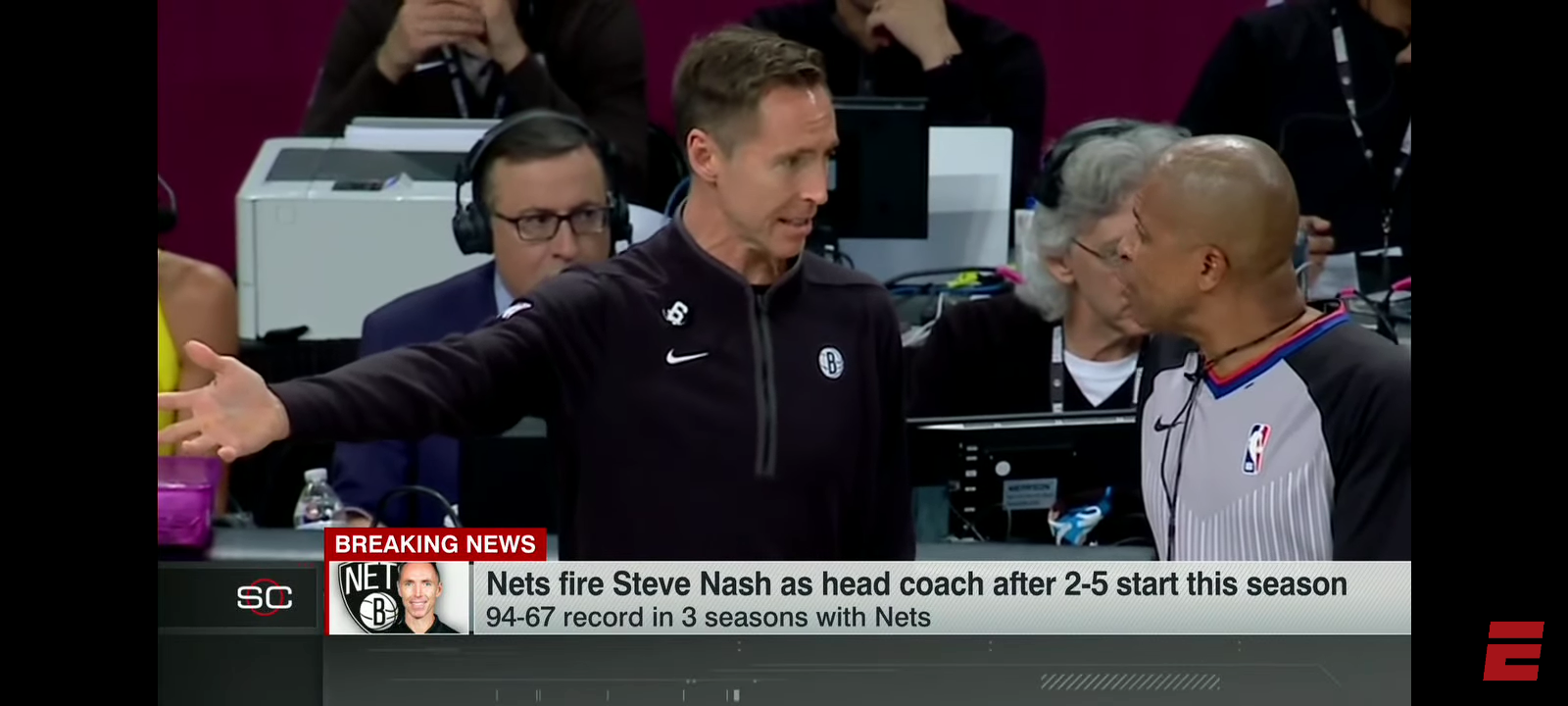 🚨 The Nets fire Steve Nash as head coach after 2-5 start to the season 🚨