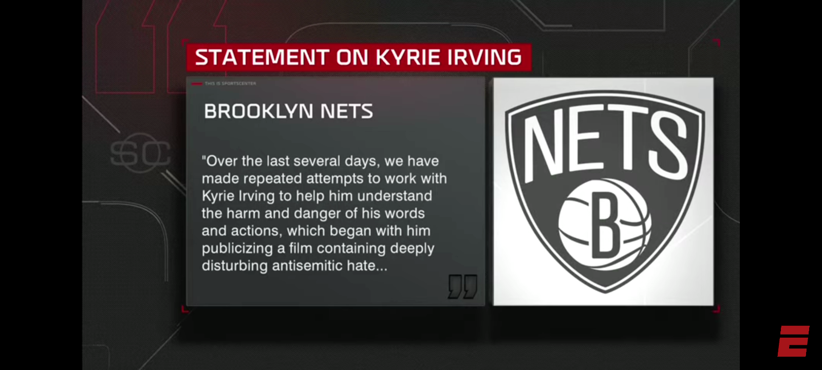 Woj explains Kyrie Irving’s suspension by Nets