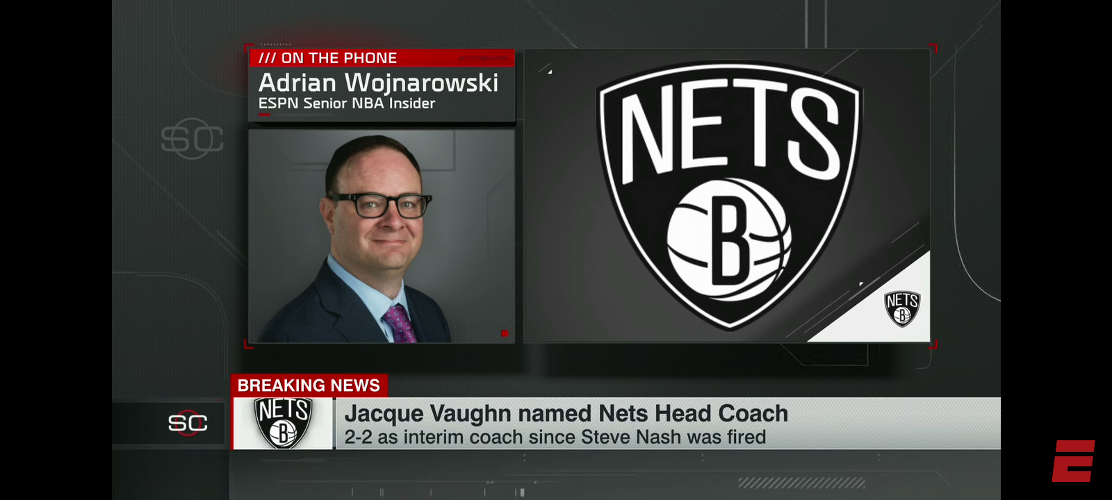 The Nets name Jacque Vaughn as the next head coach