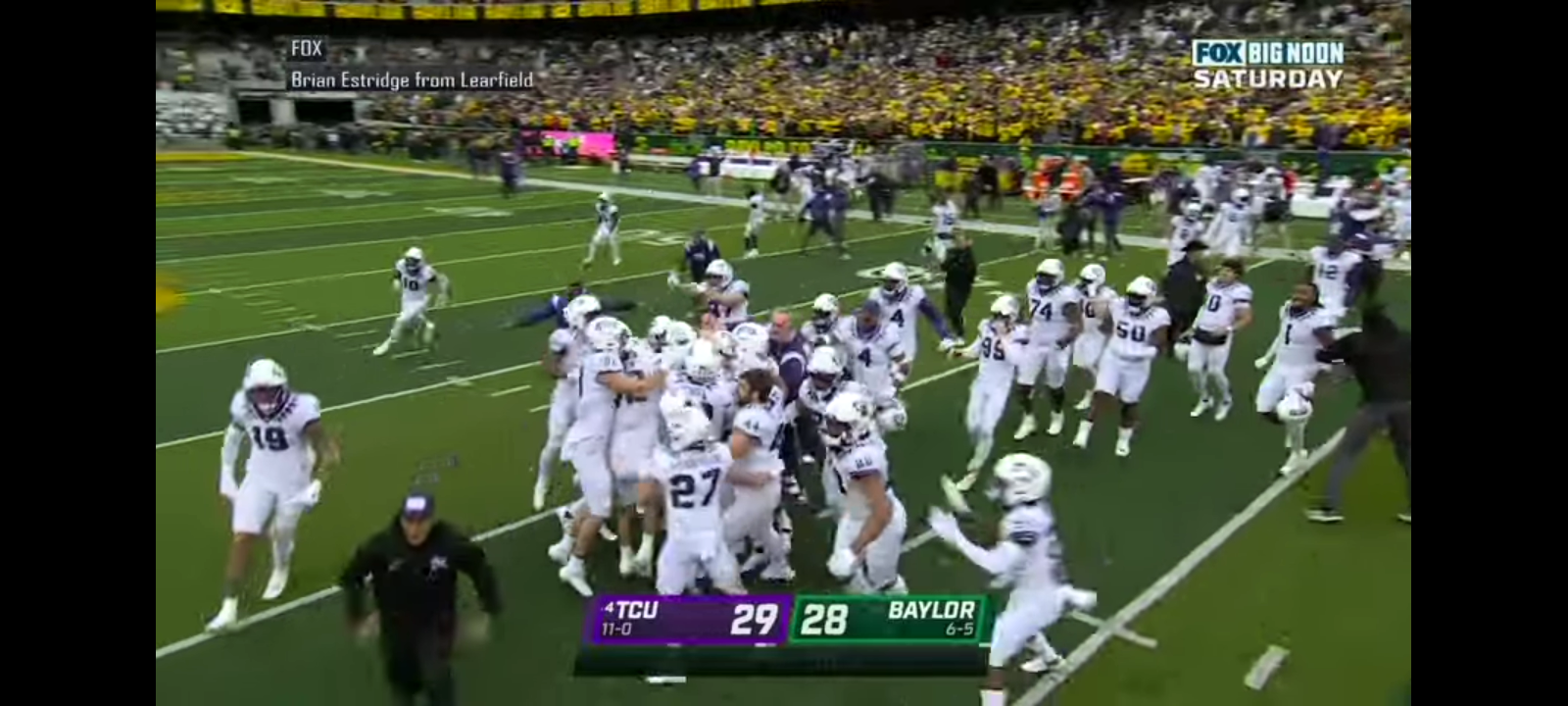 TCU Horned Frogs vs. Baylor Bears | Full Game Highlights